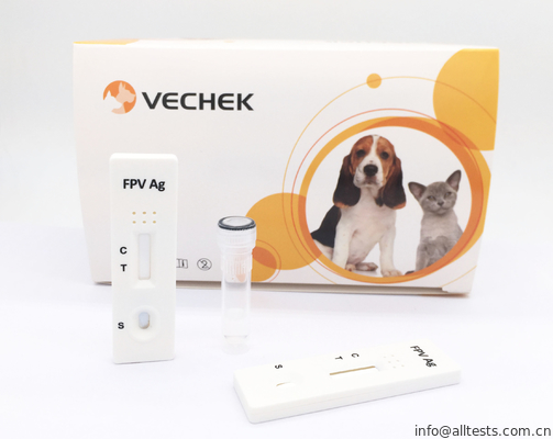 Good price ชุดการทดสอบแบคทีเรียอย่างรวดเร็วที่เหนือกว่า Feline Panleucopenia Virus Ag การทดสอบด้วยการใช้งานที่ยืดหยุ่น ออนไลน์