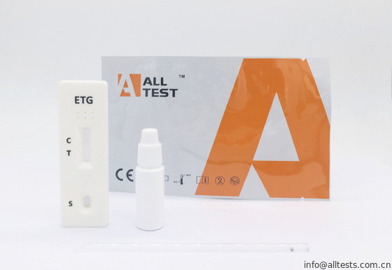 Good price 500ng การทดสอบอย่างรวดเร็วเพื่อตรวจหาแอลกอฮอล์เอทิลกลูโคไรด์ในเลือดมนุษย์ / ซีรัม / พลาสมาด้วย CE ออนไลน์