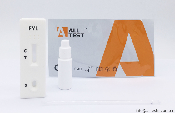 Good price FYL Fentanyl Rapid Test Cassette ยาเสพติดชุดทดสอบการใช้งานง่ายใช้งาน CE ได้รับการรับรองในเลือดมนุษย์ / ซีรั่ม / พลาสม่า ออนไลน์
