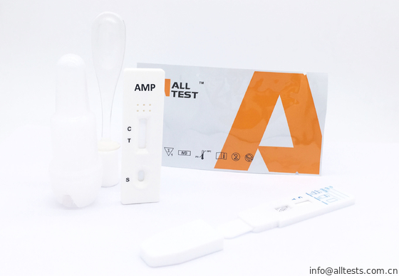 Good price แอมเฟตามีนแม่นยำแอมป์ 50 Ng / ML ชุดทดสอบวินิจฉัยอย่างรวดเร็วของเหลวในช่องปากกับ CE ออนไลน์