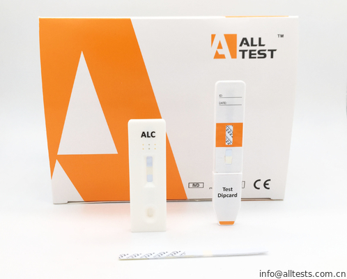 Good price ชุดทดสอบแอลกอฮอล์ (ALC) ชุดทดสอบเพื่อการวินิจฉัยอย่างรวดเร็วเทปคาสเซ็ต / Dipstick / แผงทดสอบตรวจจับการแสดงตนในปัสสาวะกับ CE ออนไลน์