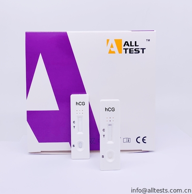 Good price ตลับทดสอบสะดวกเพียงขั้นตอนเดียว 99.8% HCG การตั้งครรภ์ขั้นตอนเดียวด้วยความไวสูง ออนไลน์