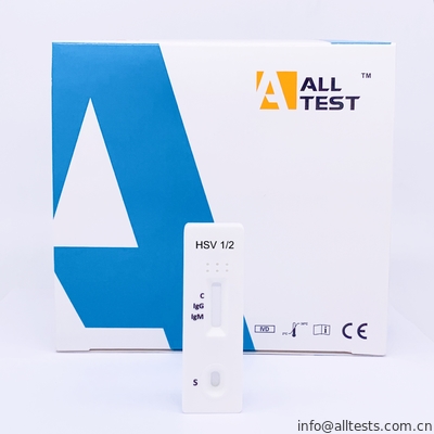 Good price HSV 1/2 IgG / IgM Rapid Test Cassette Lateral Flow Chromatographic Immunoassay ออนไลน์