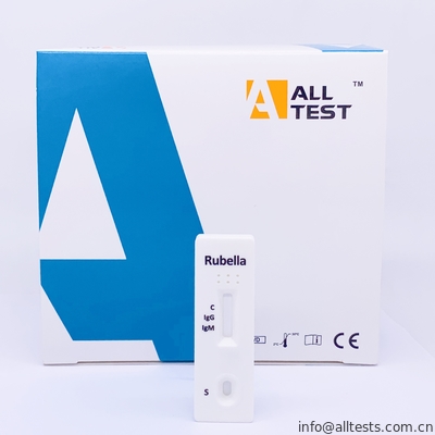 Good price AllTest ชุดทดสอบอย่างรวดเร็วสำหรับการตรวจจับเชิงคุณภาพของ IgG และ IgM แอนติบอดีต่อหัดเยอรมัน ออนไลน์