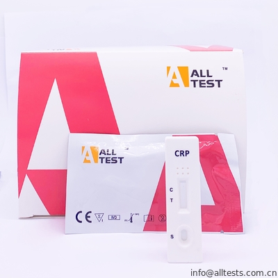 Good price CRP Rapid Test Cassette วินิจฉัยเลือดการทดสอบอย่างรวดเร็ว Chromatographic Immunoassay ออนไลน์