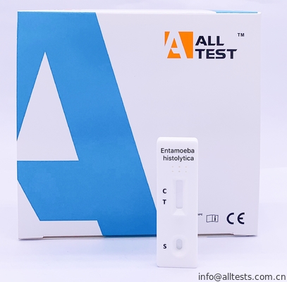 Good price สีฟ้า Entamoeba Histolytica เทปทดสอบอย่างรวดเร็วพร้อมใบรับรอง CE ออนไลน์