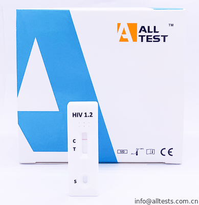 Good price ชุดทดสอบ HIV ในบ้านโรงพยาบาลหนึ่งขั้นตอนชุดทดสอบเอชไอวีที่ถูกต้อง 99% ออนไลน์