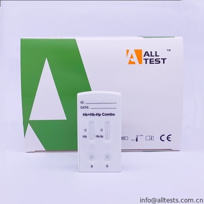 Good price Hb / Hp - Hb Combo Rapid Test Test Rapid Test ชุดทดสอบที่ถูกต้องและความไวสูงกับ CE ออนไลน์