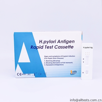 Good price H.Pylori Antigen Rapid Test Cassette Lateral Flow Immunochromatographic Assays ออนไลน์