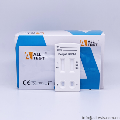 Good price Dengue IgG / IgM และ NS1 Combo Rapid Test Kits โดดเด่นด้วยการโจมตีอย่างฉับพลันของไข้ ออนไลน์