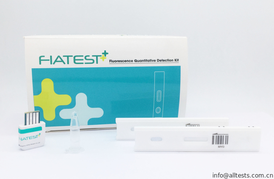 Good price Myoglobin (MYO) ชุดทดสอบวินิจฉัยใช้โดย Fiatest ฟลูออเรสเซนต์ Immunoassay วิเคราะห์ในมนุษย์เลือด / ซีรั่ม / พลาสม่า ออนไลน์