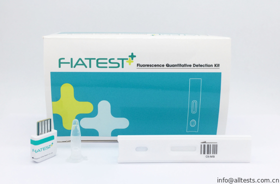 Good price Fiatest Creatine Kinase MB (CK-MB) การทดสอบใช้โดย Fluorescence Immunoassay Analyzer ในเลือดมนุษย์ / ซีรัม / พลาสม่า ออนไลน์