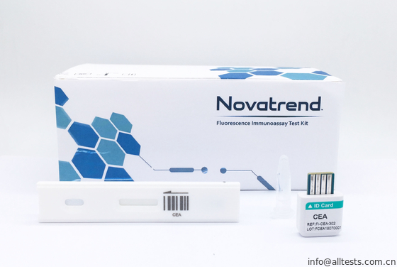 Good price สะดวก Carcinoembryonic Antigen ทดสอบ (CEA) ใช้งานง่ายโดย Novatrend fluorescence Immunoassay วิเคราะห์เซรั่ม / พลาสม่า ออนไลน์