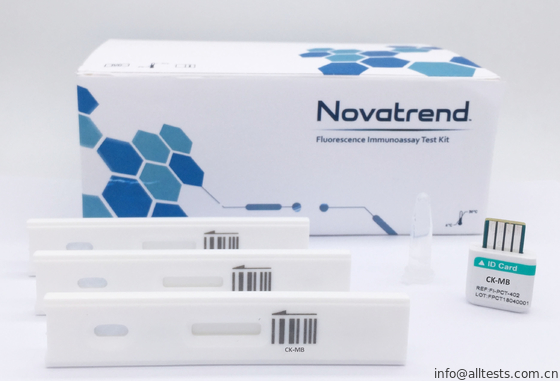 Good price Novatrend Creatine Kinase MB (CK-MB) การทดสอบใช้โดย Fluorescence Immunoassay Analyzer ในเลือดมนุษย์ / ซีรั่ม / พลาสม่า ออนไลน์