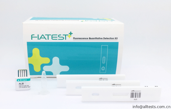 Good price Microalbumin สะดวกใช้ทดสอบโดย Fiatest GO วิเคราะห์ฟลูออเรสเซน Immunoassay วิเคราะห์ในมนุษย์ทั้งเลือด / เซรั่ม / พลาสม่า ออนไลน์