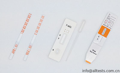 Good price 300ng / mL 7-Aminoclonazepam (7-ACL) Dispoable อย่างรวดเร็วยาเสพติดการละเมิดชุดเทป / Dipstick / แถบชุดทดสอบ OEM กับ CE ออนไลน์