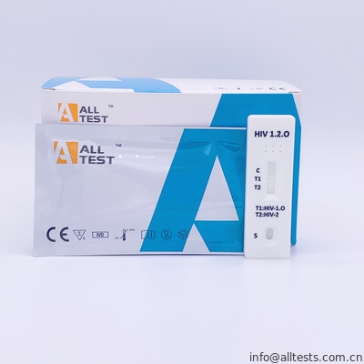 Good price HIV 1.2.O Rapid Test Kit / Cassette หนึ่งขั้นตอนในเลือด / เซรั่ม ออนไลน์