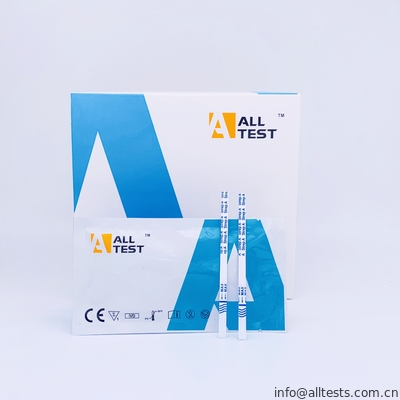 Good price Step One Step A ชุดทดสอบอย่างรวดเร็ว Dipstick (สายควบคุมเป็นสีแดง) ความไวสูงด้วย Throat Swab ออนไลน์