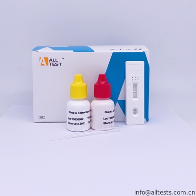 Good price สายควบคุมใน Blue Strep A ชุดแอนติเจนอย่างรวดเร็วในตัวอย่าง Swab ในลำคอกับ CE ออนไลน์