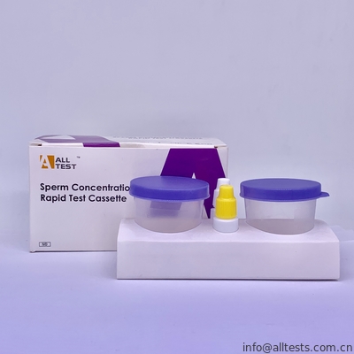Good price ผ่านการรับรอง OTC ที่ผ่านการรับรองชุดทดสอบความเข้มข้นของสเปิร์ม ออนไลน์