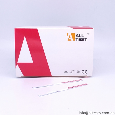 Good price CRP การทดสอบอย่างรวดเร็ว Dipstick วินิจฉัยเลือดการทดสอบอย่างรวดเร็ว Chromatographic Immunoassay ออนไลน์