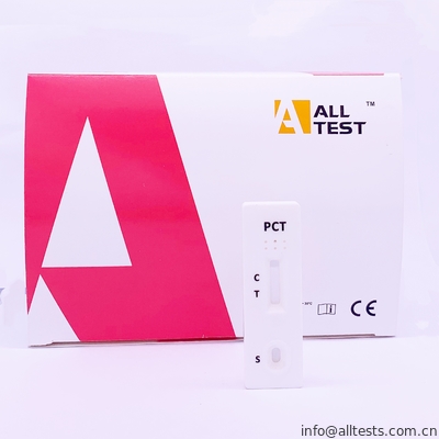 Good price CE สะดวกในการใช้ชุดทดสอบที่รวดเร็วและเชื่อถือได้ Procalcitonin (PCT) ออนไลน์