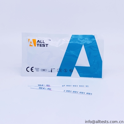 Good price On One Step Strep A ชุดทดสอบอย่างรวดเร็ว Dipstick (สายควบคุมเป็นสีแดง) ความไวสูงด้วย Throat Swab ออนไลน์