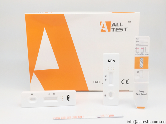 Good price Cassat / Dipstick / Panel ความแม่นยำ Kratom Rapid Test Cassette (ปัสสาวะ) ชุดทดสอบยาเสพติดกับ CE ออนไลน์