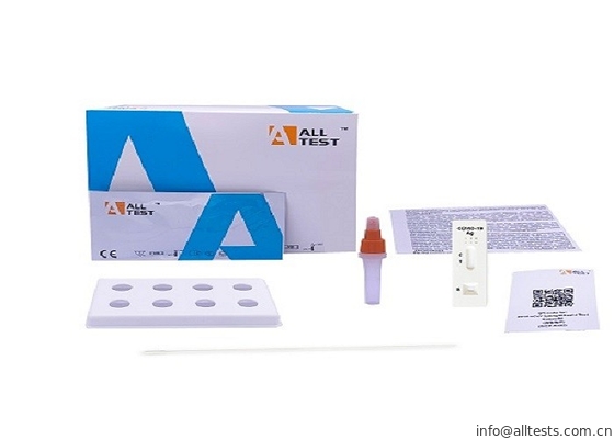 Good price Nasopharyngeal Swab COVID-19 Antigen Rapid Test Cassette ทดสอบด้วย LF Reader ออนไลน์