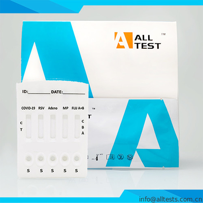 Good price COVID-19 / InfluenzaA + B / RSV / Adenovirus /M.pneumoniae Antigen Combo Rapid Test เครื่องหมาย CE ออนไลน์