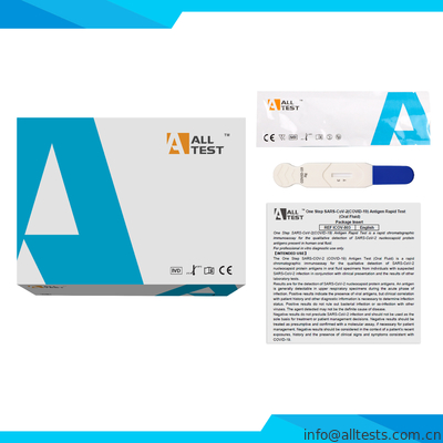 Good price ขั้นตอนเดียว SARS-CoV-2 (COVID-19) การแทรกบรรจุภัณฑ์ของเหลวในช่องปากแบบทดสอบอย่างรวดเร็วของแอนติเจน ออนไลน์