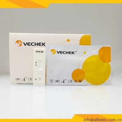 Good price FCoV Antibody Rapid Test Cassette Serum / น้ำในช่องท้อง / Hydrothorax ออนไลน์